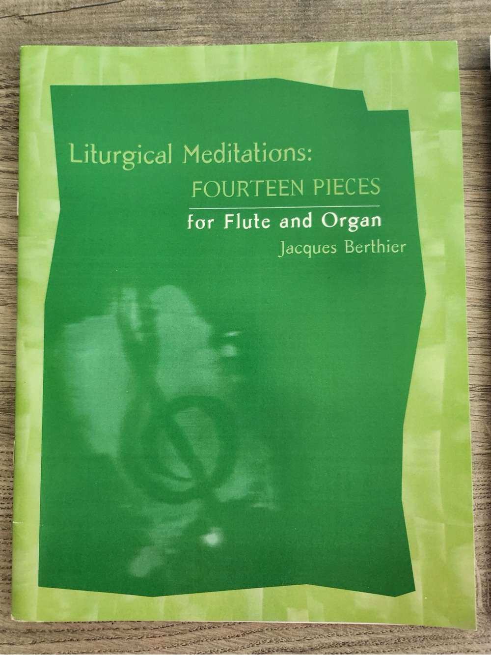 Liturgical Meditations: 14 Pieces for Flute & Organ Jacques Berthier Sheet Music